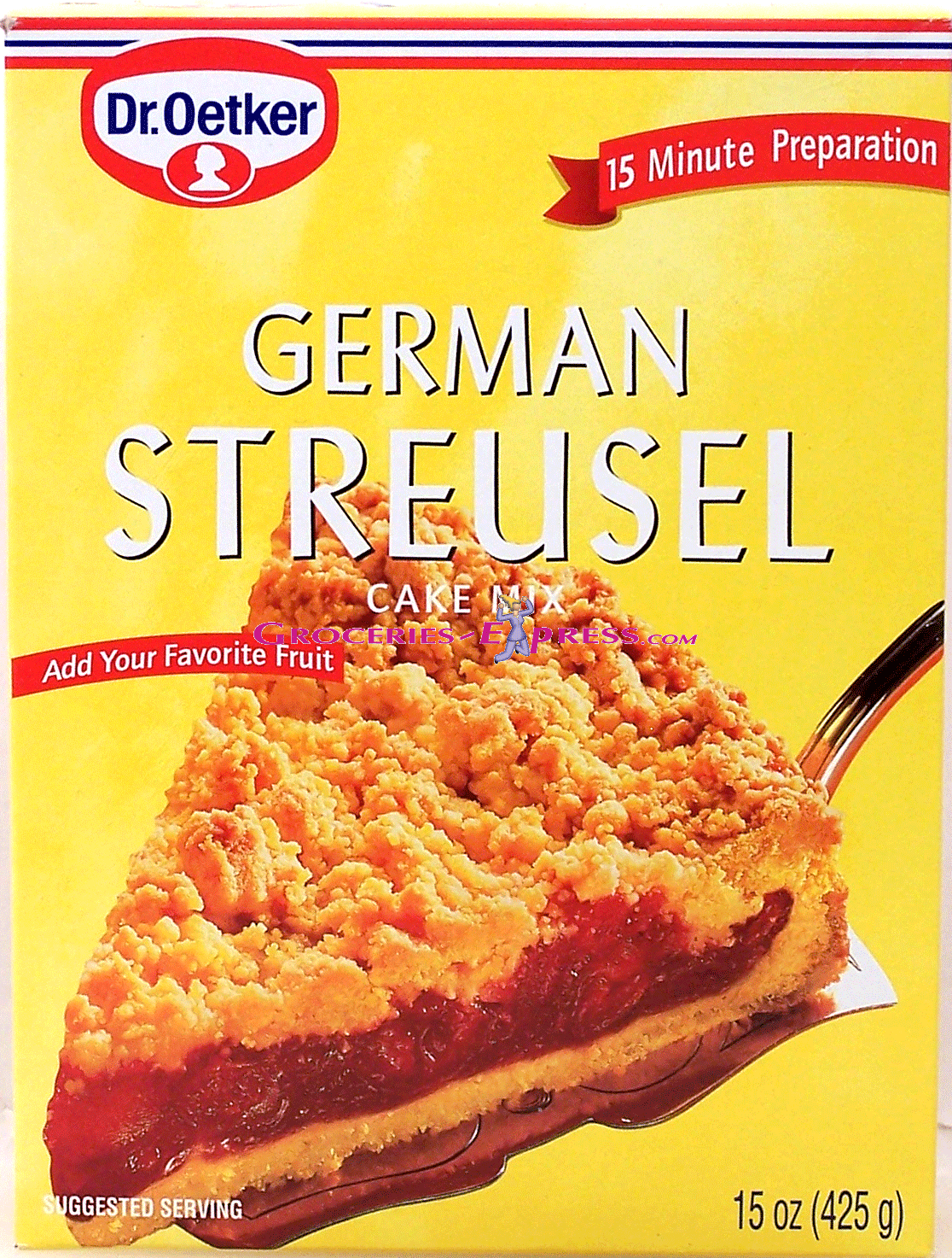 Dr. Oetker&nbsp;&nbsp;german streusel allemand cake mix Full-Size Picture